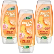 Duschdas 225ml Duschdas Pfirsich Duschgel fruchtiger Duft vitalisierend pH-hautneutral