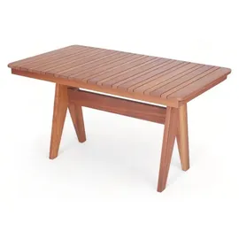 aea Gartentisch 130 x 80 x 65 cm Braun