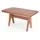 aea Gartentisch 130 x 80 x 65 cm Braun