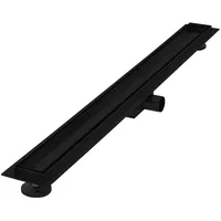 Luxebath Duschrinne 90 cm 2in1 Befliesbar Extra Flach Edelstahl