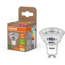 Osram LED-Lampe PAR16 50 GU10 2,5W ersetzt 50W, warmweiß Energieklasse A, 100°