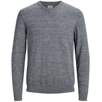 JACK & JONES V-Ausschnitt-Pullover »JJEBASIC KNIT V-NECK« Jack & Jones Dark Grey Melange