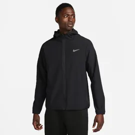 Nike Form Vielseitige Dri-FIT Kapuzen-Trainingsjacke Herren 010 black/reflective silv XL