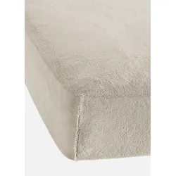 bonprix Cashmere Touch Spannbettlaken, beige, 100x200 cm