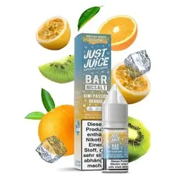 Just Juice Bar Kiwi Passion Orange NicSalt Liquid 10ml / 10mg