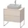 Duravit XSquare 80x54,8cm, Tau, f Kons, 2 Auszüge, XS492009191,
