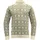 Devold of Norway Hoddevik Wool High Neck Pullover Offwhite / Olive XS