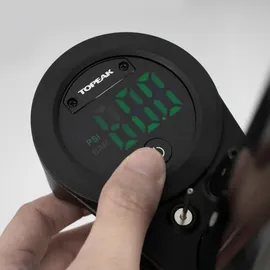 Topeak JoeBlow Sport Digital 2.0 Standpumpe mit Manometer - Schwarz