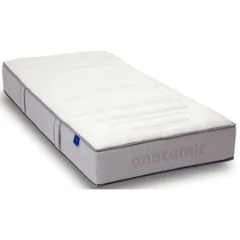 Revor Bedding Taschenfederkernmatratze »Anatomic ZIP 500 Latex«, 26 cm hoch, Raumgewicht: 65 kg/m3, 1500 Federn, 1, St.), mit einzigartigem dynamischem ANATOMIC Federkern