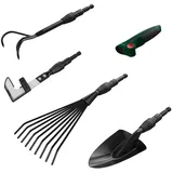 Parkside PARKSIDE® Kombisystem Gartenwerkzeug-Set, 5-teilig