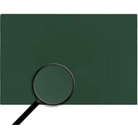 alles-meine.de GmbH Schreibtischunterlage - Größe & Modell & Farbwahl - 53 cm * 40 cm - Unterlage - Leder Effekt - dunkel grün/Oliv - abwischbar - rutschfest - Schreibunterlage..