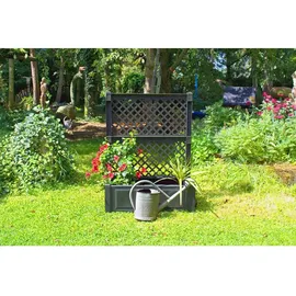 KHW Pflanzkasten Czardas 100 x 43 x 140 cm Anthrazit