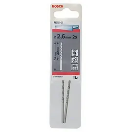 Bosch Metallbohrer HSS-G Ø 2,6 mm 2 Stück