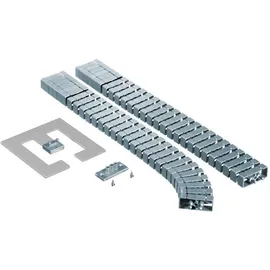 Bachmann Bachmann, Kabelschutz - Kabelführung, cable snake Flex II silver-coloured (Kabelschlauch, 75 cm)