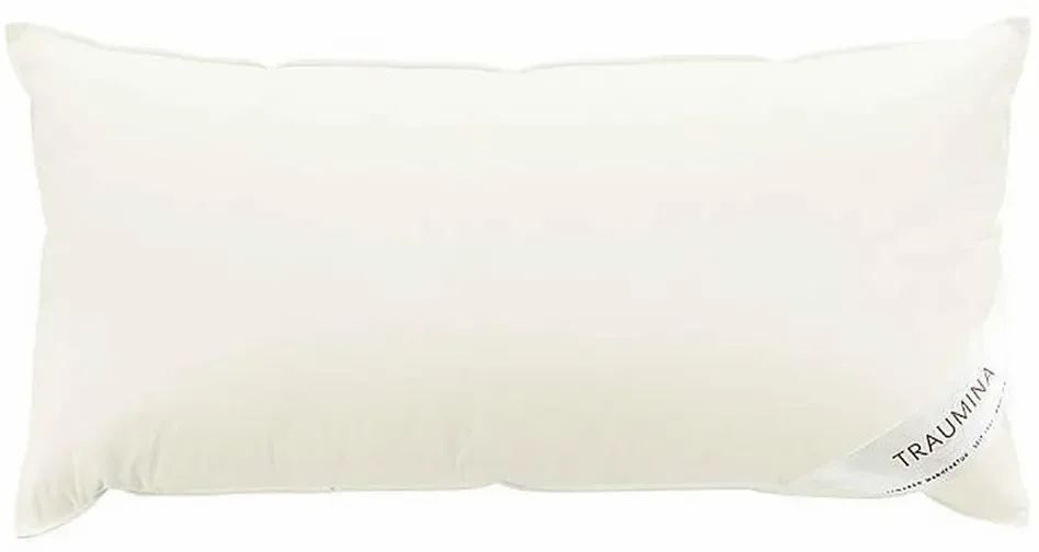 Traumina Plume Bio Daunen Kissen Soft - 40x80cm