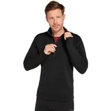 Icebreaker Merino 360 Realfleece Elemental Halbreißverschluss-sweatshirt - Black - L