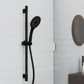 Schütte Handbrause CAPRI Schwarz matt