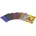 94100300 Farbfolienbogen 19 cm