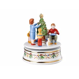 Hutschenreuther Sammelkollektion 2024 Weihnachtsleuchten Spieluhr groß