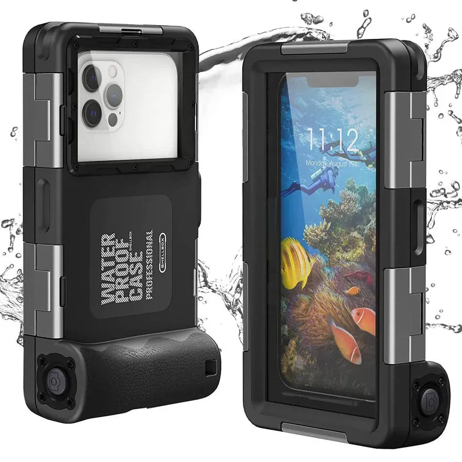 Wasserdichte Schutzhülle Tech Protect Universal Diving case für Smartphone von 4,7