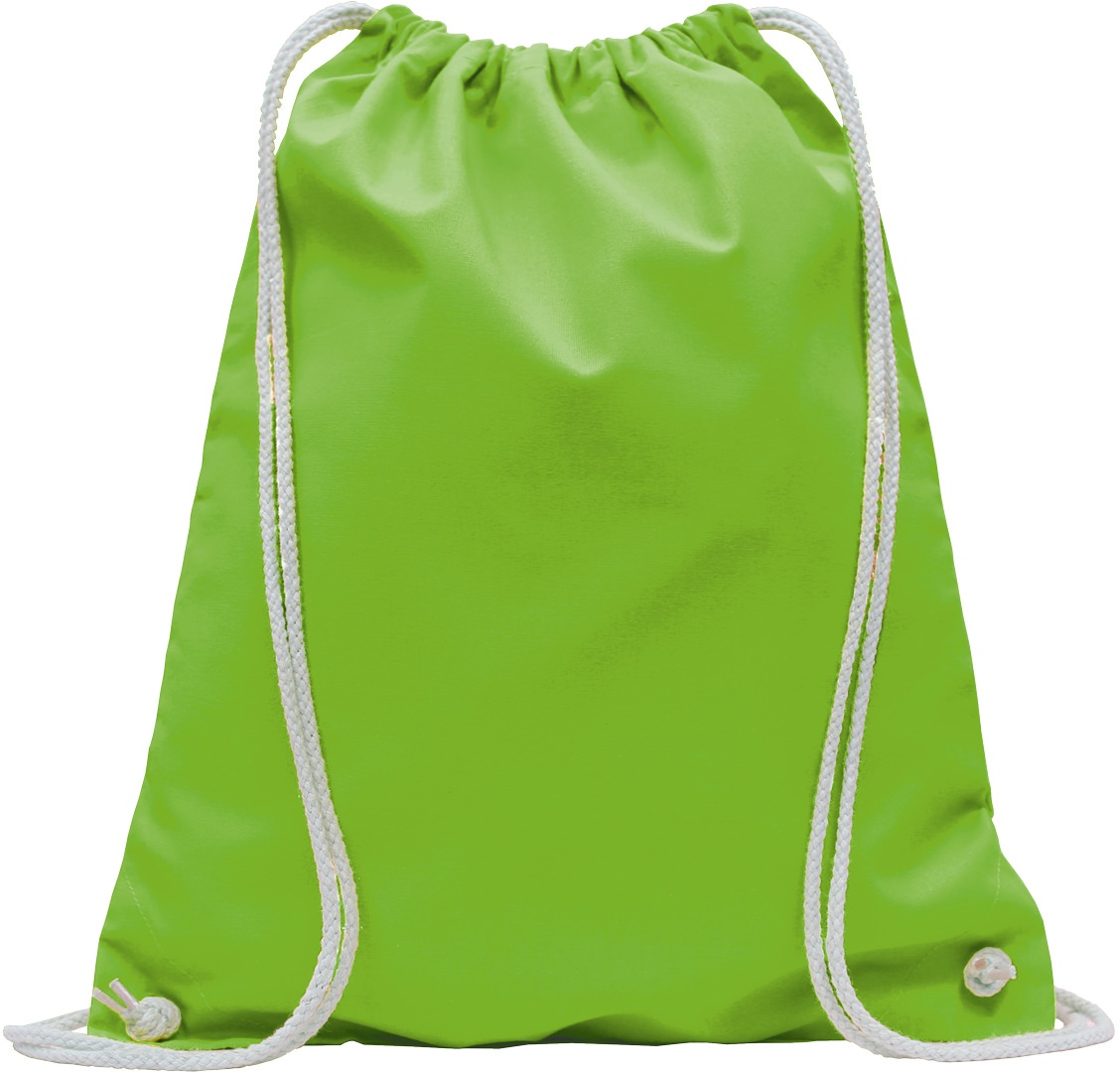 10er Pack Baumwoll Turnbeutel 38 x 46cm unbedruckt mit Kordelzug - 19 Farben - Jutebeutel OEKO-TEX® geprüft Gym Sack zum bemalen, hellgrün