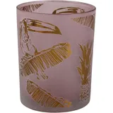 AM Design Windlicht NATURE Glas Roségold