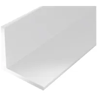 GAH Alberts Winkelprof. gleichsch., ungelocht L2000x B20x H20x S1, 5mm Kunststoff weiß