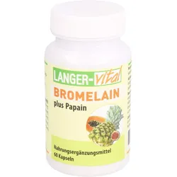 BROMELAIN 160 mg+Papain 160 mg Tg.Kapseln 60 St.