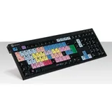 LogicKeyboard Avid Media Composer Slim Kabelgebunden Tastatur Deutsch, QWERTZ Schwarz Multimediatast