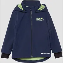 s.Oliver Regular Fit Softshell-Jacke mit Kapuze, Marine, 92