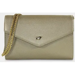 Braun Büffel Alessia Clutch Heu, grün gold