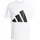 adidas Essentials Big Logo Kurzarm-T-Shirt White / Black L