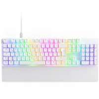 NZXT Function 2 Gamingtastatur | RGB beleuchtet | 8K-Abfragerate | Lineare Opt. Switches | Einstellbare Auslösung | Hot-Swap | Gaming Keyboard| Weiß - DE (QWERTZ)