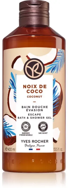 Yves Rocher Bain de Nature nährendes Duschgel Coconut 400 ml
