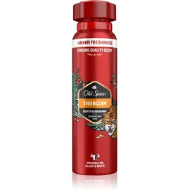 Old Spice Tigerclaw 150 ml Deodorant Spray Ohne Aluminium für Manner