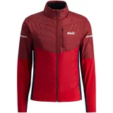 Swix Nordic Warm Hybrid Jacket rhubarb red XL