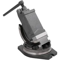 vidaXL 2-Achsen-Schraubstock Kippbar 100 mm