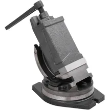 vidaXL 2-Achsen-Schraubstock Kippbar 100 mm