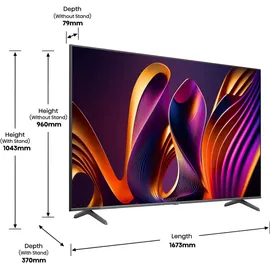 Hisense 75E77NQ PRO 75 Zoll QLED 4K TV