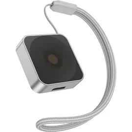 HOCO induktives Ladegerät kompatibel mit Samsung Watch 2,5W CW56, Silber
