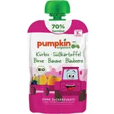 pumpkin organics Bio Gemüse-Frucht-Zubereitung Kürbis-Süßkartoffel-Birne-Banane-Blaubeere