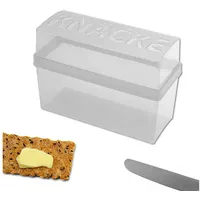 WESTCRAFT 1er | 2er | 4er Knäckebrot Box Set,