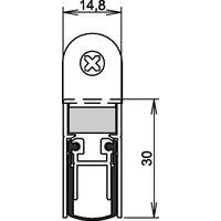 Athmer TŸrdichtung Schall-Ex® DUO L-15 WS 1-382 2-s.L.708
