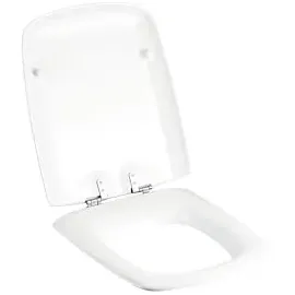 Geberit Cavelle WC-Sitz ohne Absenkautomatik, Befestigung vorne, weiß/glänzend 574720000