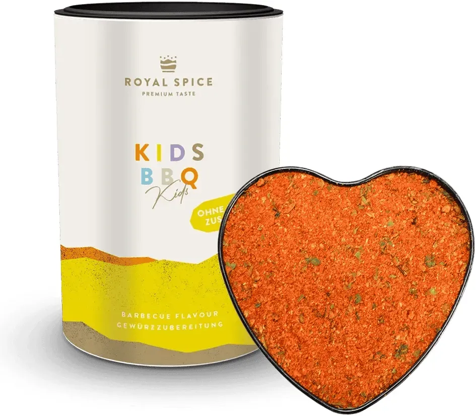 Royal Spice Kids BBQ, Rub ohne Schärfe für Kinder, 100g Dose