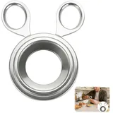 Egg Topper Cutter, Edelstahl Ei Scissor, Eieröffner, Eierschalenschere, Kitchen Craft Eierköpfer aus Edelstahl, Gourmet Eierköpfer, Eieröffner für die Versorgung mit Küchenwerkzeugen
