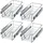 Tectake tectake® Teleskopschublade, verchromt, verstellbare Breite, einfache Montage