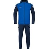 Jako Kinder Trainingsanzug Polyester Performance mit Kapuze Royal/Marine, 164