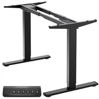 ONKRON Steh-Sitz Schreibtisch Gestell CDF222E 100 kg 120 x 75 cm