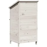 vidaXL Gartenhaus + Gartenschrank, Garten Shed